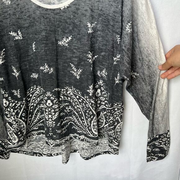 Reebok Activewear Long Sleeve Top size L oversized - Picture 5 of 8